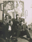 Akademie-Studentenbude in Prag Fochova 1939 2-s